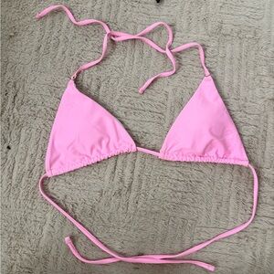 SHEIN Pink Bikini Top